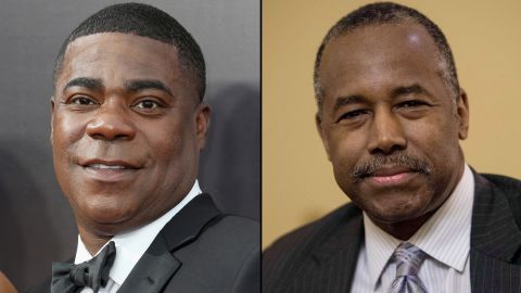 Tracy Morgan Ben Carson split