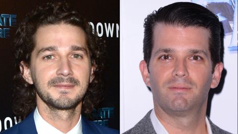 Shia LaBeouf Donald Trump Jr split