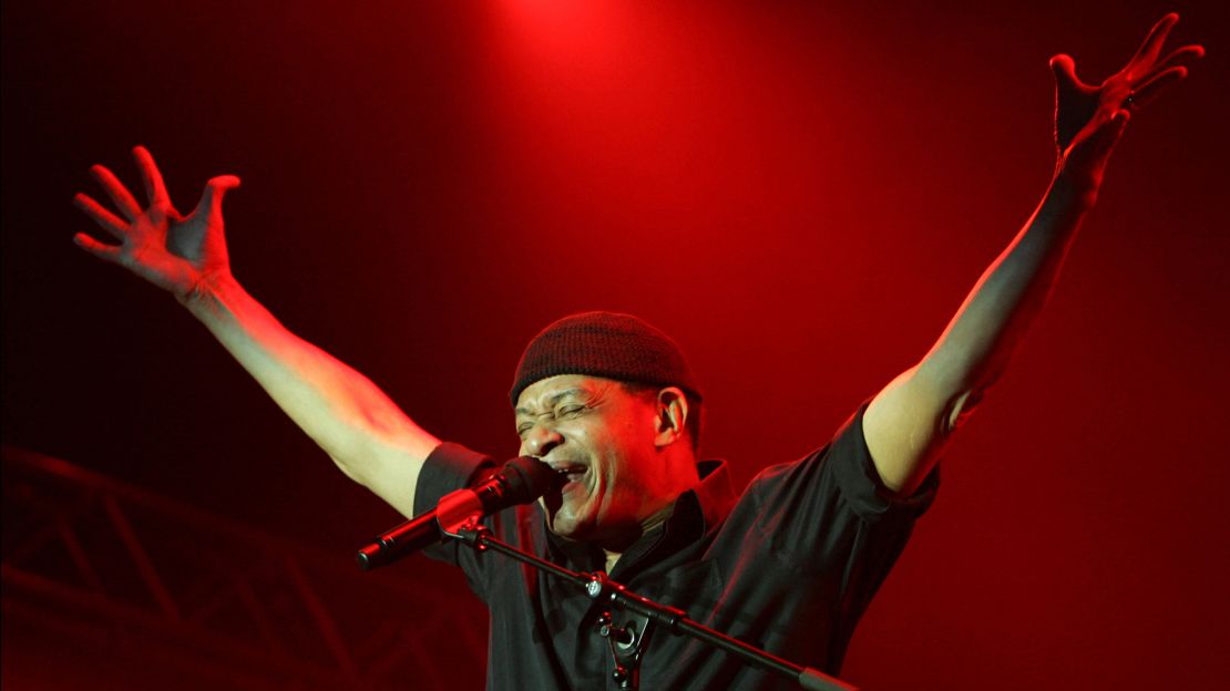Al Jarreau at a jazz festival in the Netherlands in 2006.