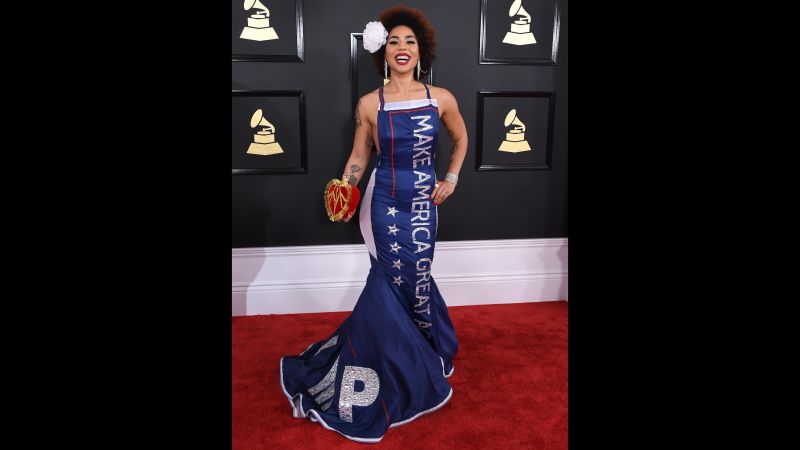 Joy villa on sale grammy dress 2017