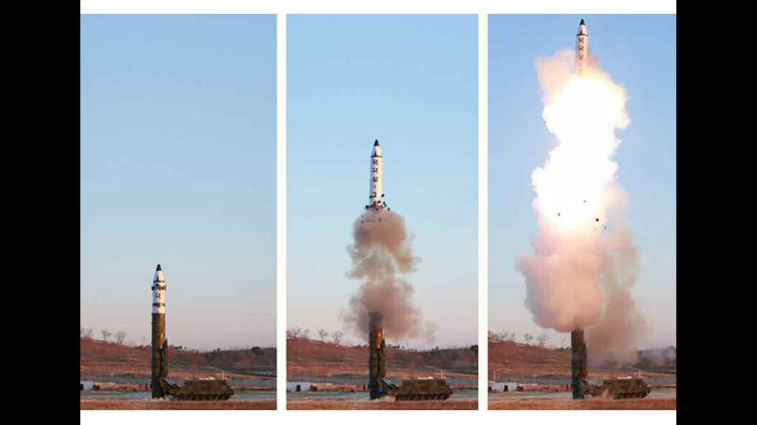 The Pukguksong-2 was launched on Sunday, according to North Korean state media. 