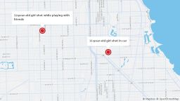 Chicago shooting map image
