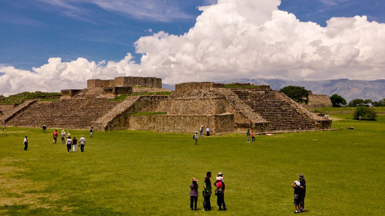 The Zapotec cultural stronghold of Monte Albán once reigned over the Oaxaca Valley.