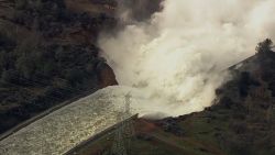california spillway dam aerial 2
