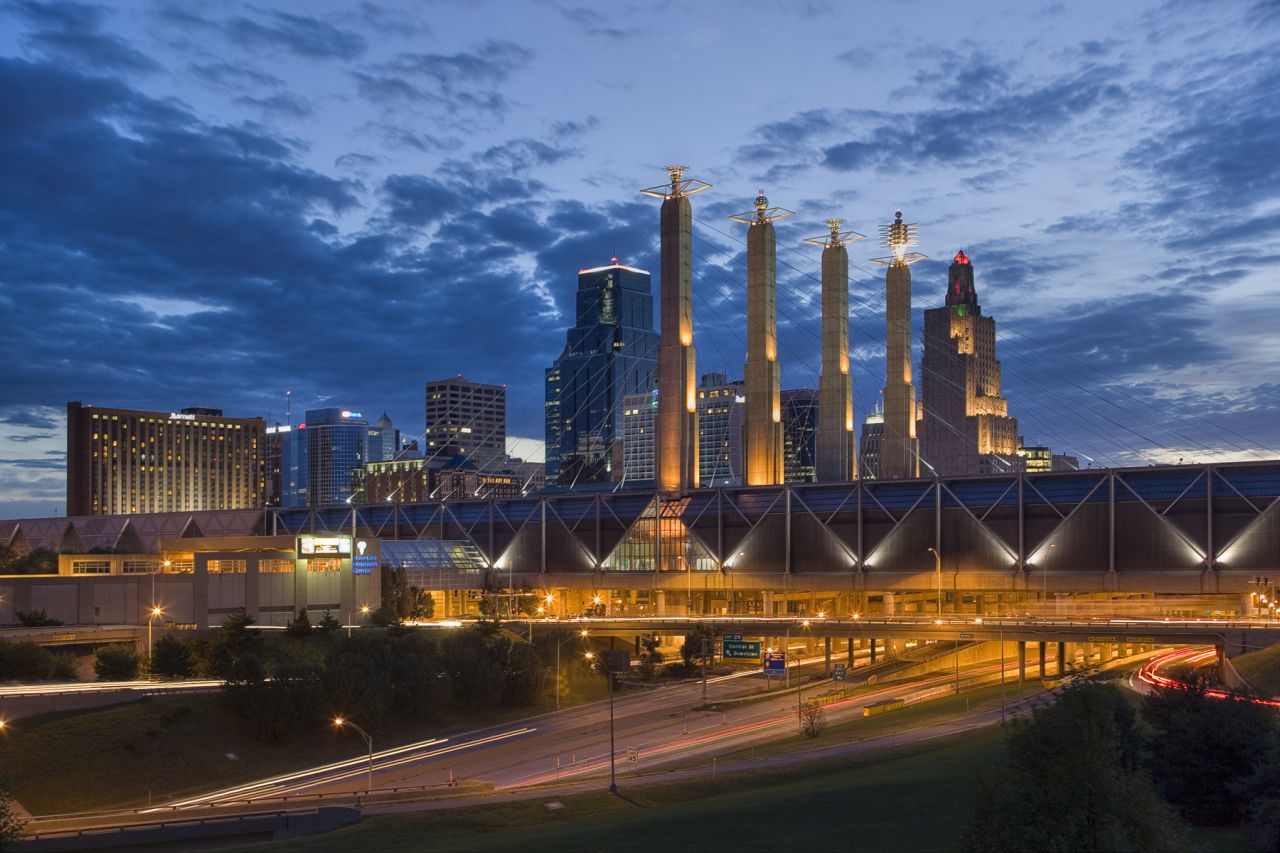 Both St. Louis and Kansas City have reinvented themselves in recent years as dynamic 21st-century cities. Kansas City, pictured, is renowned as the first city in the world to get speedy Google Fiber broadband.