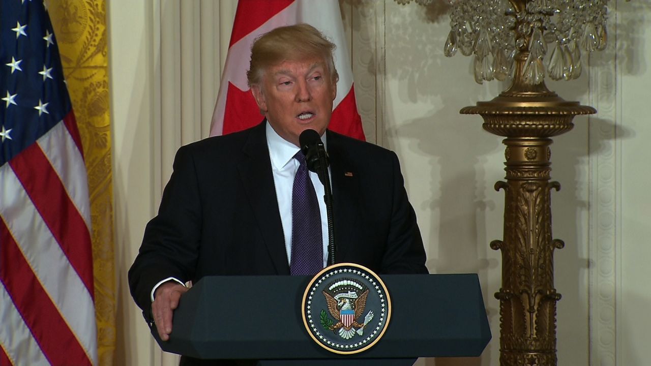 president trump justin trudeau press conference 1