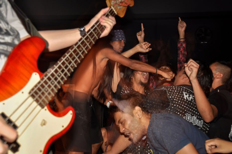 <strong>Penang punk:</strong> Punk rock, metal and alternative music thrive at Penang bar Soundmaker, one of Asia's best underground clubs. <br />