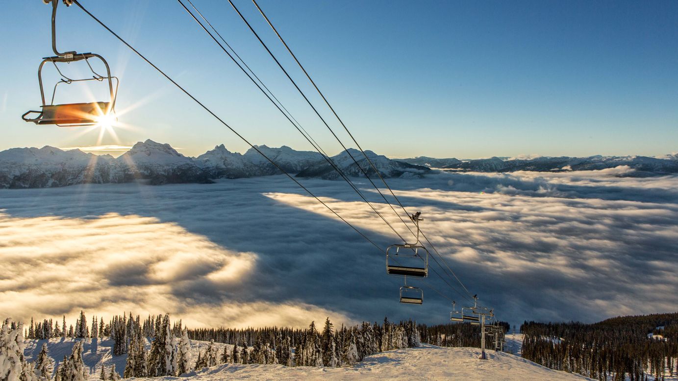 <strong>Revelstoke, Canada: </strong>Whether you're flying in by a private charter ($10,700 return) or by one of the scheduled flights ($190) from Vancouver, Revelstoke has the highest vertical drop in North America at 5,620 feet as well as 64 runs. 