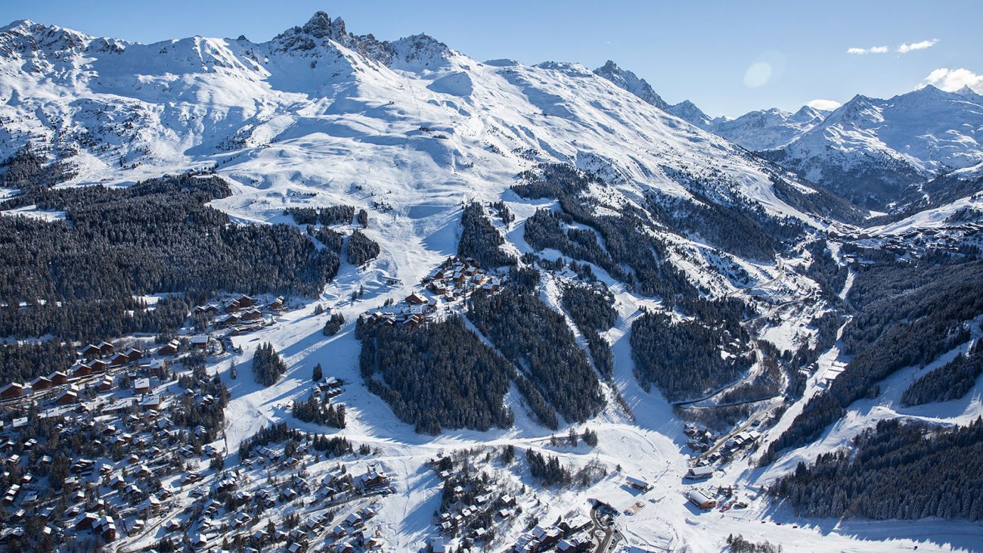 <strong>Meribel, France: </strong>Meribel sits at the heart of the Three Valleys, a welcoming wooded buffer between chic Courchevel and high-altitude Val Thorens. It features a mini airstrip -- just 1,332 feet long -- among the firs.
