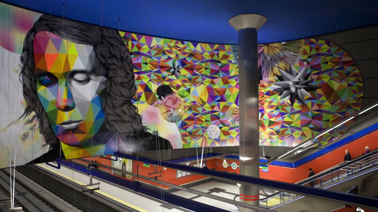 A giant mural of Spanish flamenco artist Paco de Lucia can be found at Madrid's Paco de Lucia station on the Line 9 of the metro.