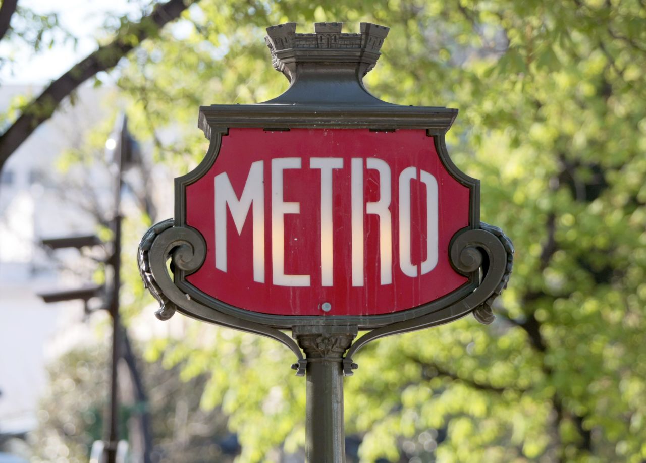 Roughly 4.5 million people travel on the Paris metro daily.