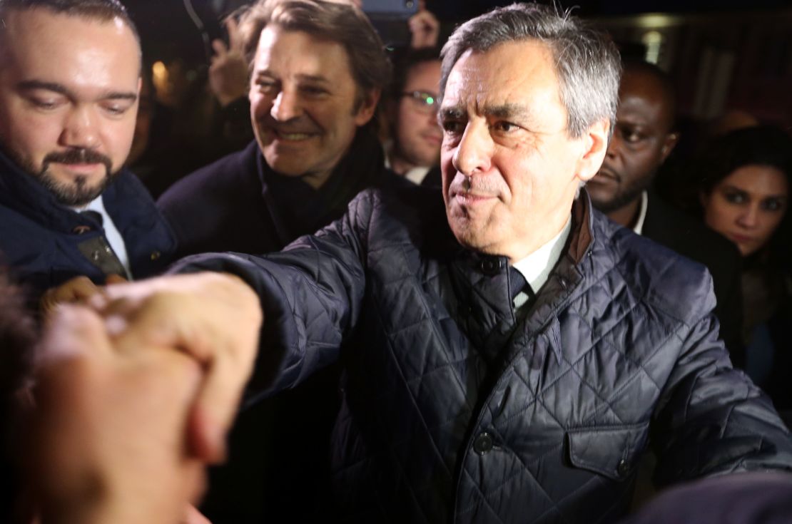 François Fillon has haemorrhaged support over a parliamentary scandal. 