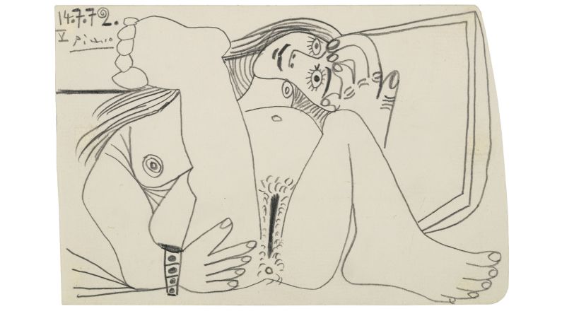 "Nu Couché" (1972) by Pablo Picasso