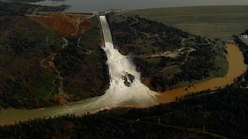 Oroville Dam Aerials 3p. MediaSource: 12679879