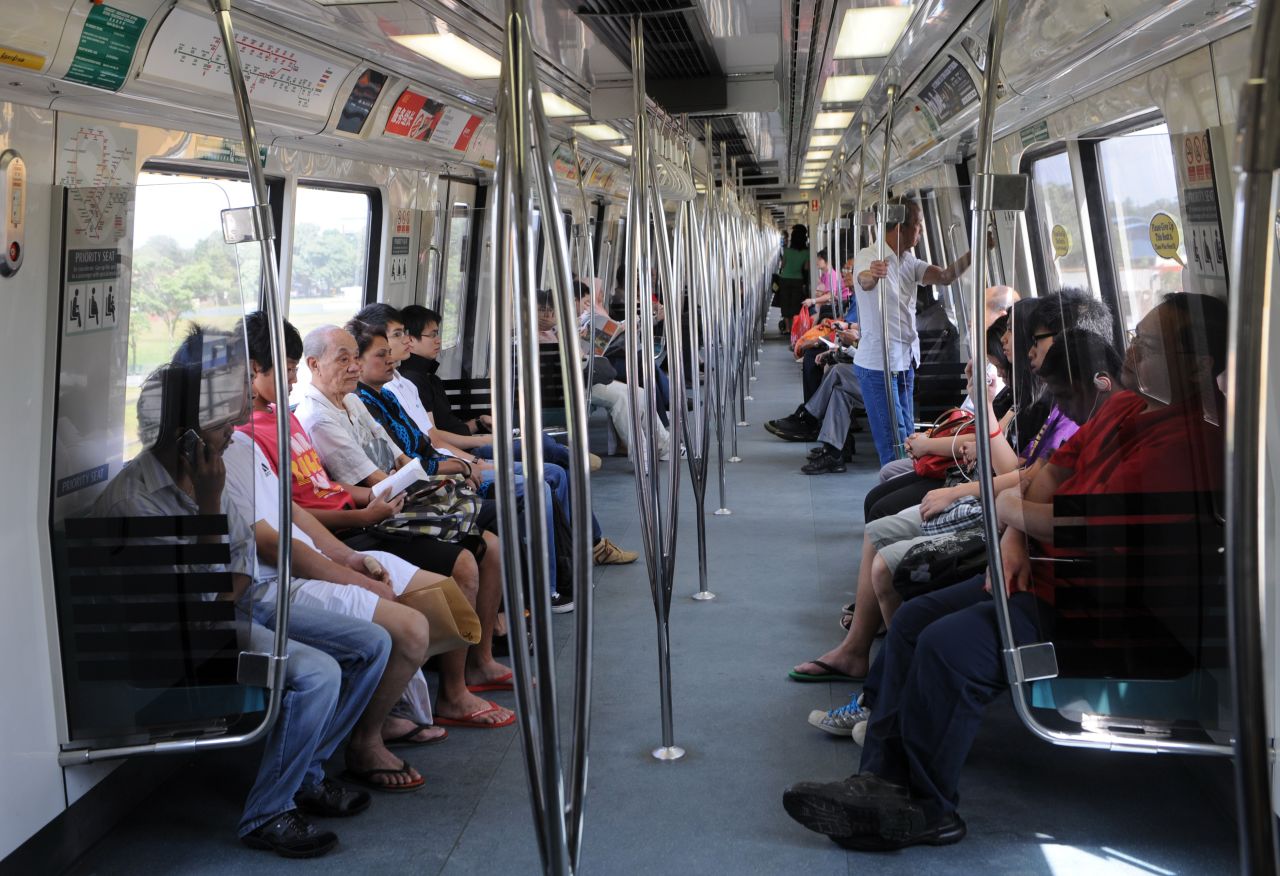 The Singapore Mass Rapid transit (SMRT) is probably the fastest way to explore the city.
