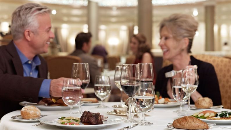<strong>Best ships for dining. </strong>Oceania Cruises' midsize ship Marina won the award for best dining, as it often does. The ship earned four awards overall for Oceania Cruises, including best service, best cabins and best fitness.   