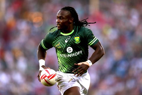 Since his international debut in 2013, Seabelo Senatla has become South Africa's leading try scorer in rugby sevens, touching down 189 times.