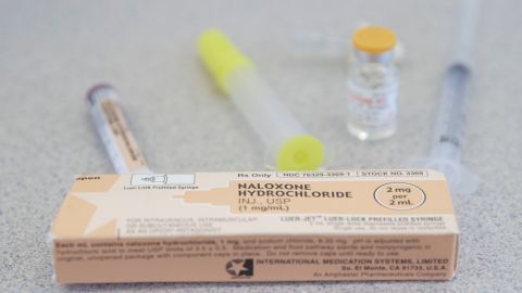 Naloxone is an antidote for an opioid overdose.