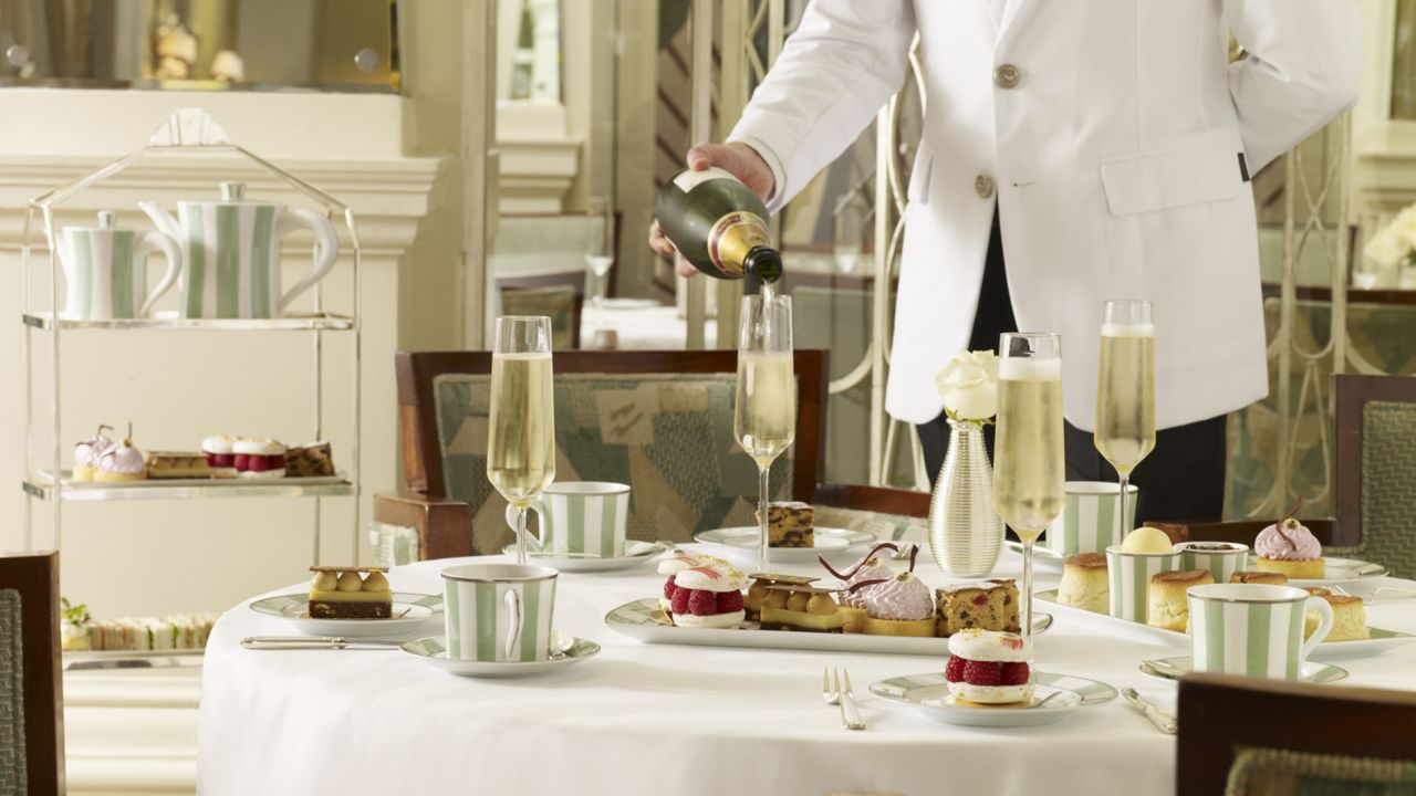 <strong>Claridge's: </strong>The five-star Claridge's Hotel has been serving luxury afternoon tea for over 150 years. Enjoying snacks served on Claridge's signature green-striped bone china in the hotel's art deco foyer is one of London's most signature afternoon tea experiences.