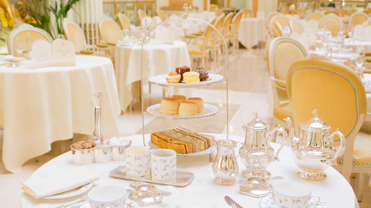 <strong>The Ritz: </strong>The Ritz's firmly traditional and lavish offering has put theater back into tea time: harpists, pianists and classical quintets entertain guests and teas are served in silver pots with waiters dressed in immaculate formal wear.