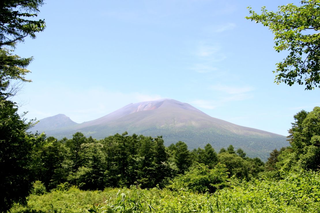 Mount Asama is one of Japan's most active volcanoes.