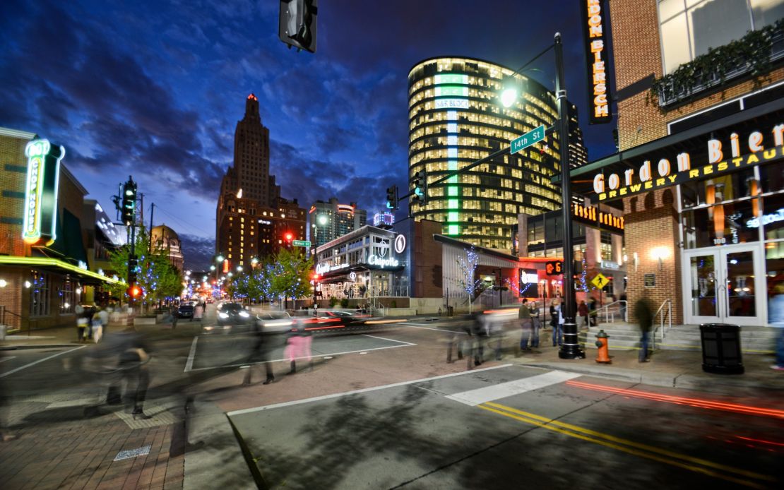 Commercial and residential development gave rise to Kansas City's Power & Light District.