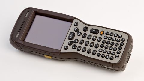 This hand-held computer provides the order of delivery to the driver.