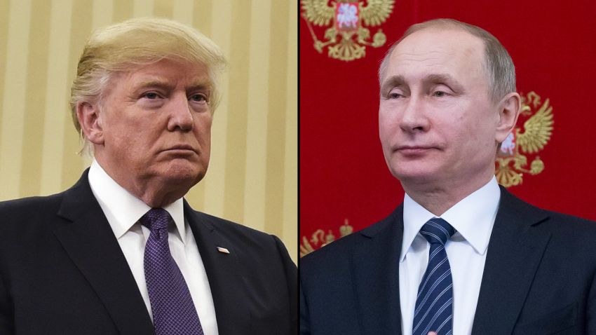 Trump Putin split