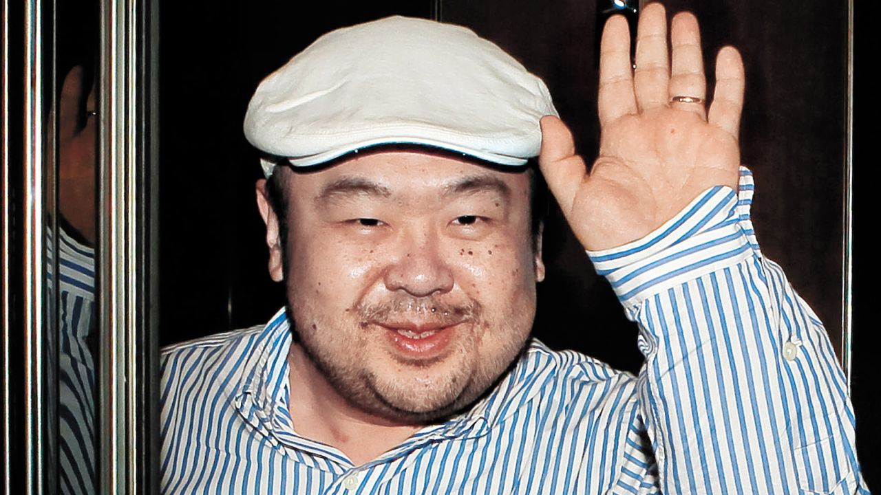 In 2010 Kim Jong Nam, waves after an interview with South Korean media in Macau. 
