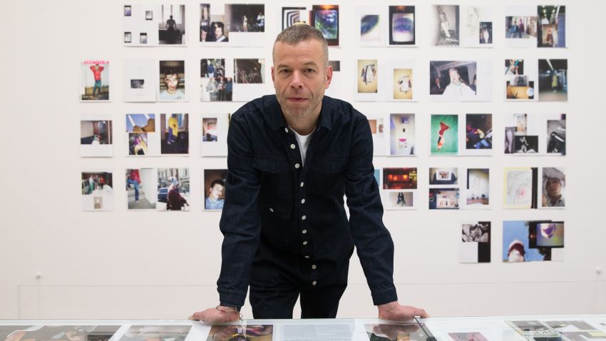 German photographer Wolfgang Tillmans poses for a photograph during a photocall to promote the forthcoming exhibition "Wolfgang Tillmans: 2017" at the Tate Modern in London on February 14, 2017. / AFP / Daniel LEAL-OLIVAS / RESTRICTED TO EDITORIAL USE - MANDATORY MENTION OF THE ARTIST UPON PUBLICATION - TO ILLUSTRATE THE EVENT AS SPECIFIED IN THE CAPTION        (Photo credit should read DANIEL LEAL-OLIVAS/AFP/Getty Images)