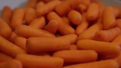 Carrots help clean your teeth.