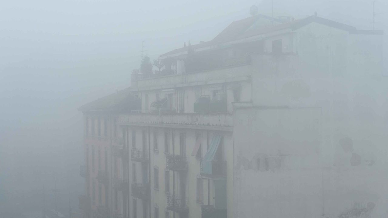 Levels of particulate matter breached EU limits in the Italian city of Milan in December.
