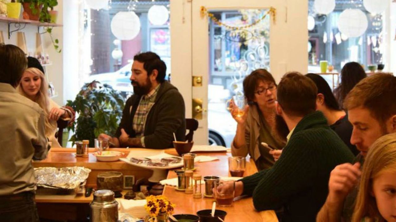 <strong>Leaf Tea Bar, Rochester, New York: </strong>Located in Rochester's trendy South Wedge neighborhood in upstate New York, Leaf Tea Bar is a family-run business started by Mary Boland and her husband Niraj Lama, who hails from Darjeeling, India. 
