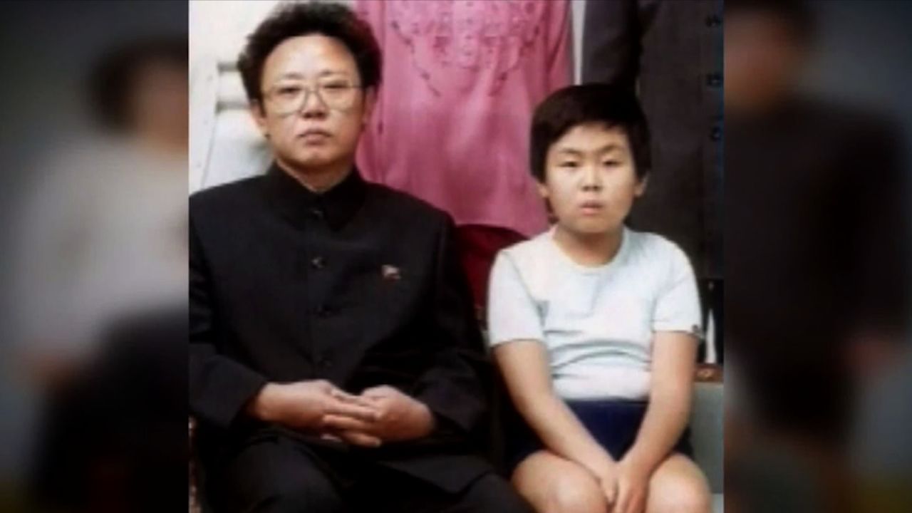 Kim Jong Nam (R) with his father, former North Korean leader Kim Jong Il (L), according to CNN-affiliate KBS.