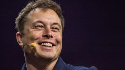 Elon Musk, co-founder and chief executive officer of Tesla Motors Inc., smiles during the GPU Technology Conference (GTC) in San Jose, California, U.S., on Tuesday, March 17, 2015. Musk said that well take autonomous cars for granted in a short period of time and signaled that the automaker plans to be a leader in the nascent market. Photographer: David Paul Morris/Bloomberg via Getty Images 