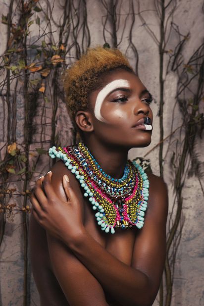 Years later and after a collaboration with Christian Lacroix, Quansah decided to launch her own brand, where she designs jewelry in her grandmother's tradition. 