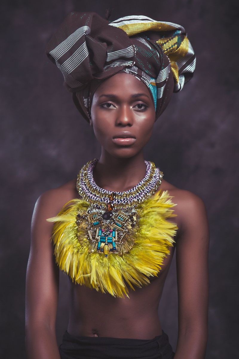 African headpiece clearance jewellery