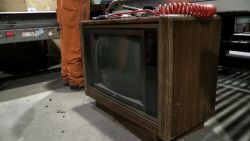 Police in Canada said $100,000 was discovered during the recycling of an old TV set. The money was returned to the owner after 30 years.