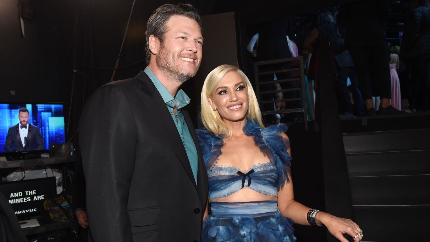 Blake Shelton and Gwen Stefani are coworkers on "The Voice" and dating. 