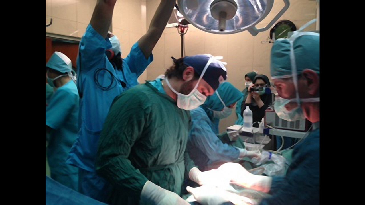 Shamshirsaz operates on some babies just 16 weeks in utero.