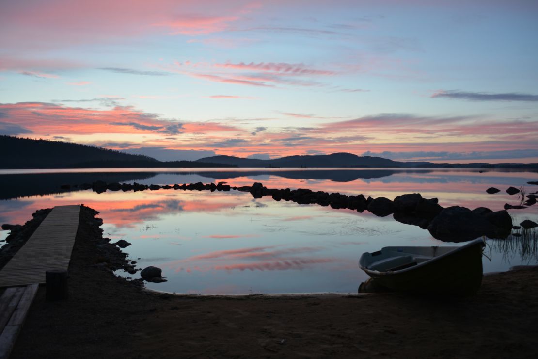 Gold is buried beneath Lapland's stunning river valleys. 