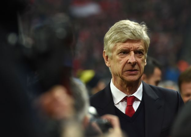 Arsene Wenger endured a torrid night in Germany as his Arsenal side lost 5-1 to Bayern Munich in the first leg of its European Champions League last 16 tie. The Frenchman is under pressure from the club's fans to call it a day after 21 years at the club.