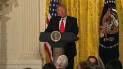 President Trump Press Conference Labor Secy 1