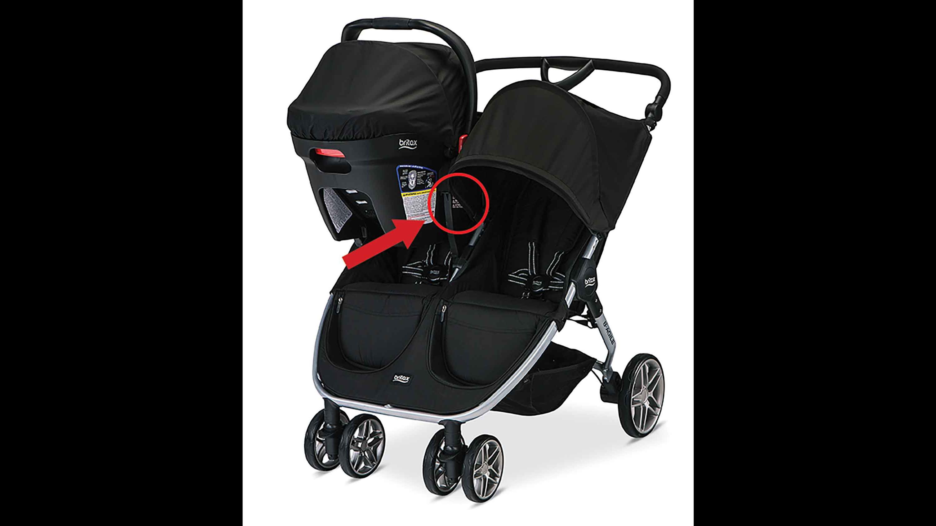 Britax B-Agile and BOB Motion strollers were recalled.