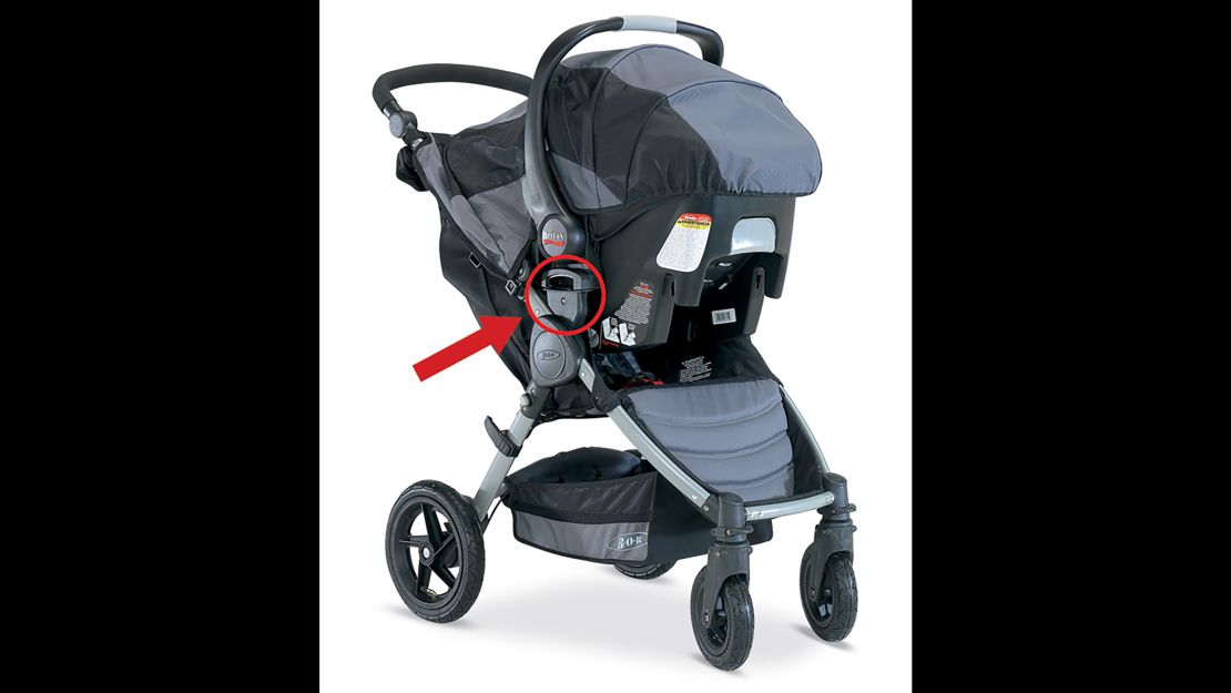 The Britax stroller recall includes 676,000 strollers sold in the United States.