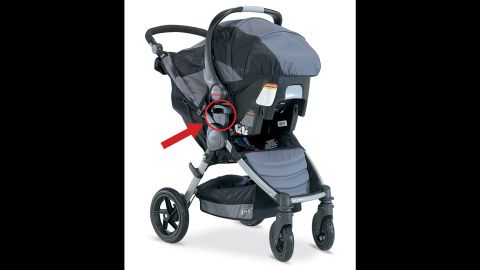 The Britax stroller recall includes 676,000 strollers sold in the United States.