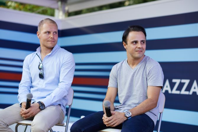 Alongside teammate Felipe Massa, the Williams pair couldn't match the dominance of Hamilton and Rosberg at Mercedes.