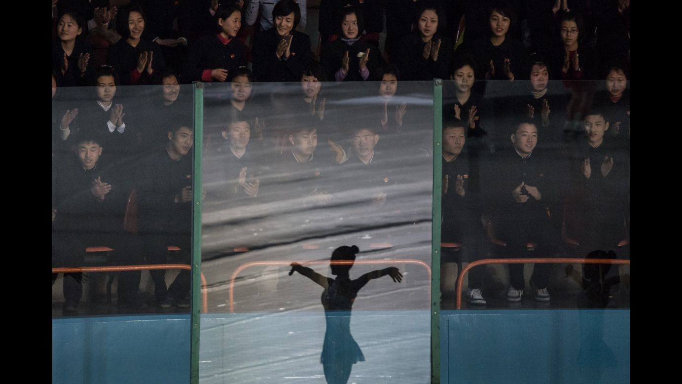 People attend a figure-skating festival in Pyongyang, North Korea, on Wednesday, February 15. <a href="http://www.cnn.com/2017/02/09/world/gallery/week-in-photos-0210/index.html" target="_blank">See last week in 39 photos</a>