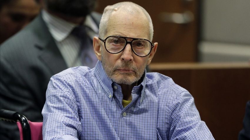 Real Estate Heir Robert Durst appears in the Airport Branch of the Los Angeles County Superior Court during a preliminary hearing on December 21, 2016 in Los Angeles, California. Durst is charged with capital murder in a friend's killing Susan Berman in 2000.