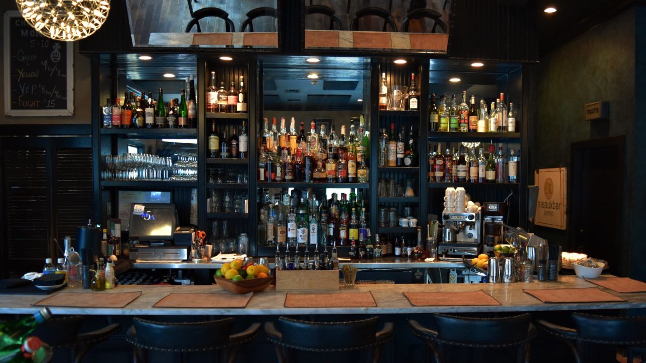 Meauxbar on N. Rampart St. is a great spot for a romantic date.